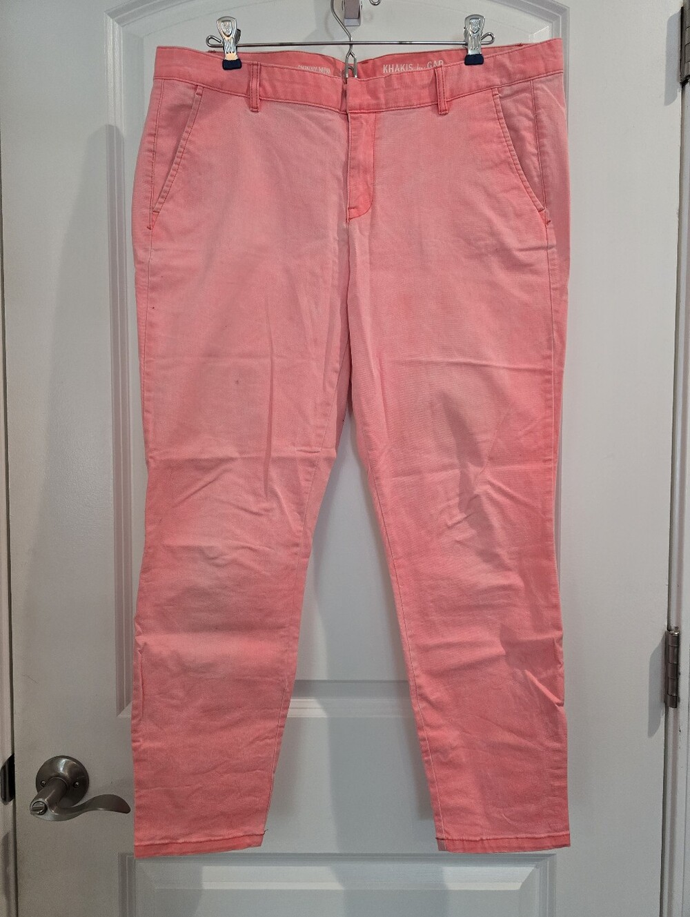 Hot Pink Gap Khakis Size 12